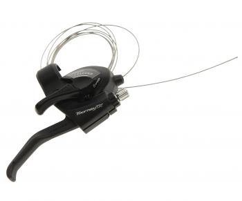 1 759 р. Шифтер велосипедный скоростной левый (8 скоростей) Tourney SHIMANO SHIMANO st-tx800-8r  с доставкой в г. Вологда. Увеличить фотографию 2