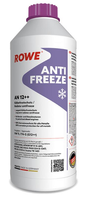 Антифриз красный концентрат 1.5л AN G12++ HIGHTEC ROWE ROWE 21033-0015-99