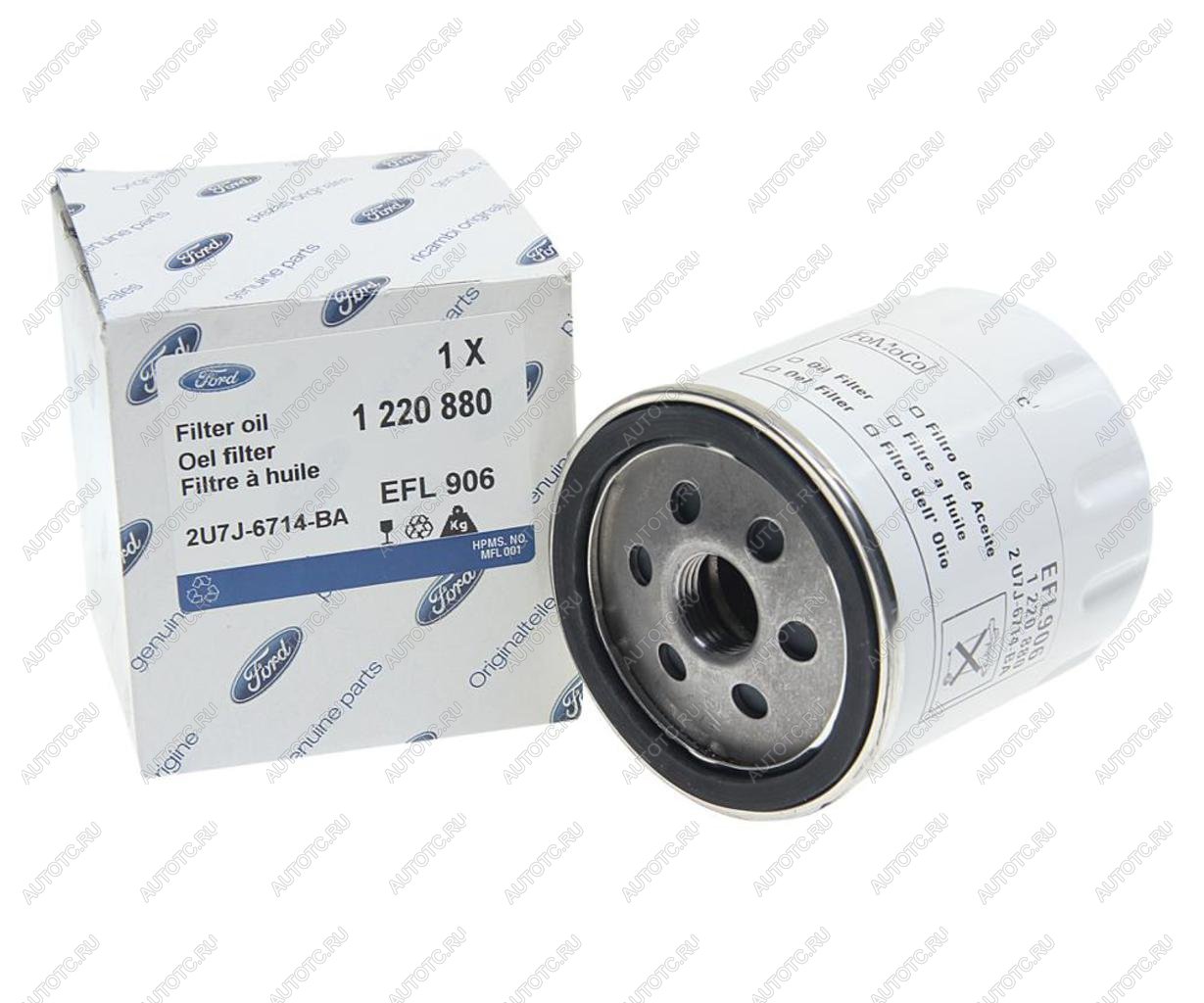 389 р. Фильтр масляный FORD Mondeo 1,2,Escort,Fiesta (1.8 TD) OE FORD 1220880  с доставкой в г. Вологда