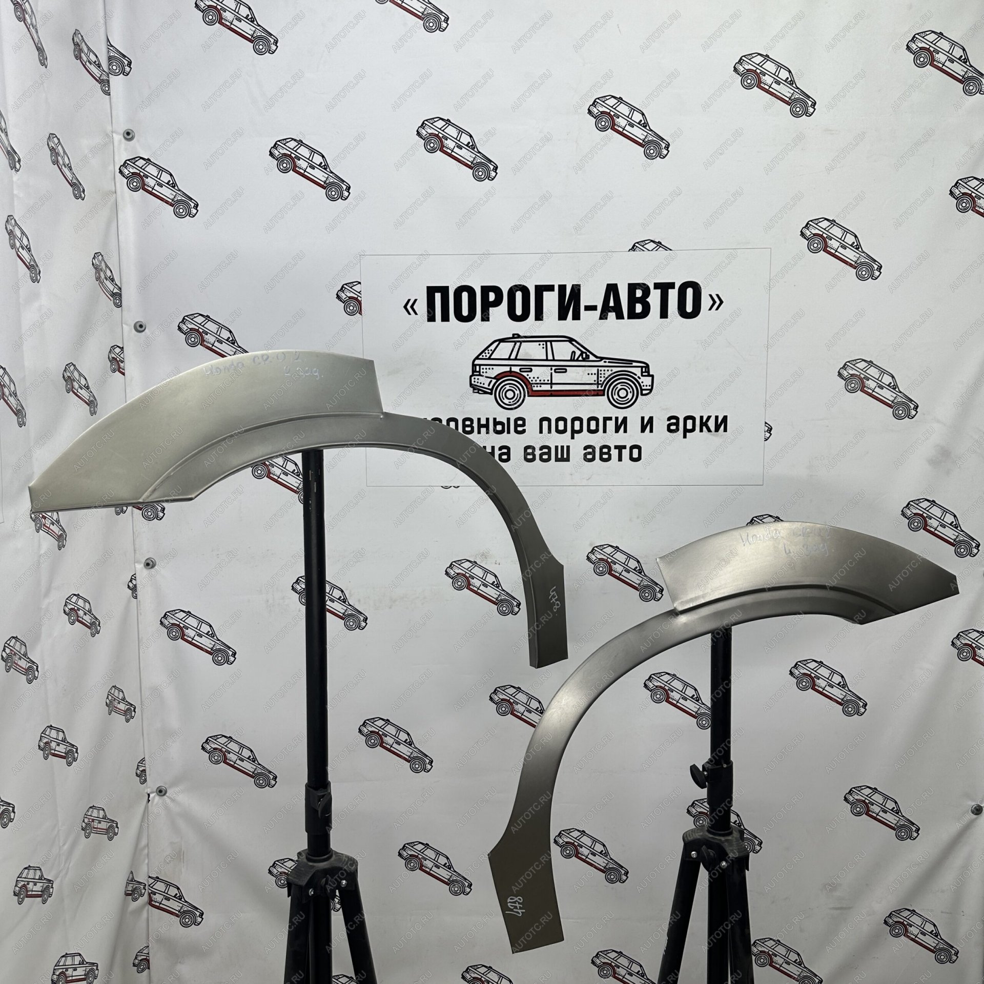 2 199 р. Ремонтные арки задних крыльев (Правая арка) Пороги-Авто Honda CR-V RD4,RD5,RD6,RD7,RD9  дорестайлинг (2001-2004) (холоднокатаная сталь 0,8мм)  с доставкой в г. Вологда