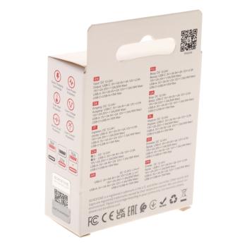 319 р. Устройство зарядное в прикуриватель 1USB + 1 Type C 12V BOROFONE BOROFONE bz22 black  с доставкой в г. Вологда. Увеличить фотографию 5