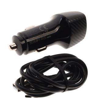 282 р. Устройство зарядное в прикуриватель 2USB 12V BOROFONE BOROFONE bz31a black  с доставкой в г. Вологда. Увеличить фотографию 3