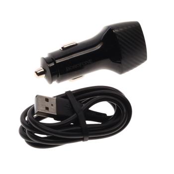 282 р. Устройство зарядное в прикуриватель 2USB 12V BOROFONE BOROFONE bz31a black  с доставкой в г. Вологда. Увеличить фотографию 2