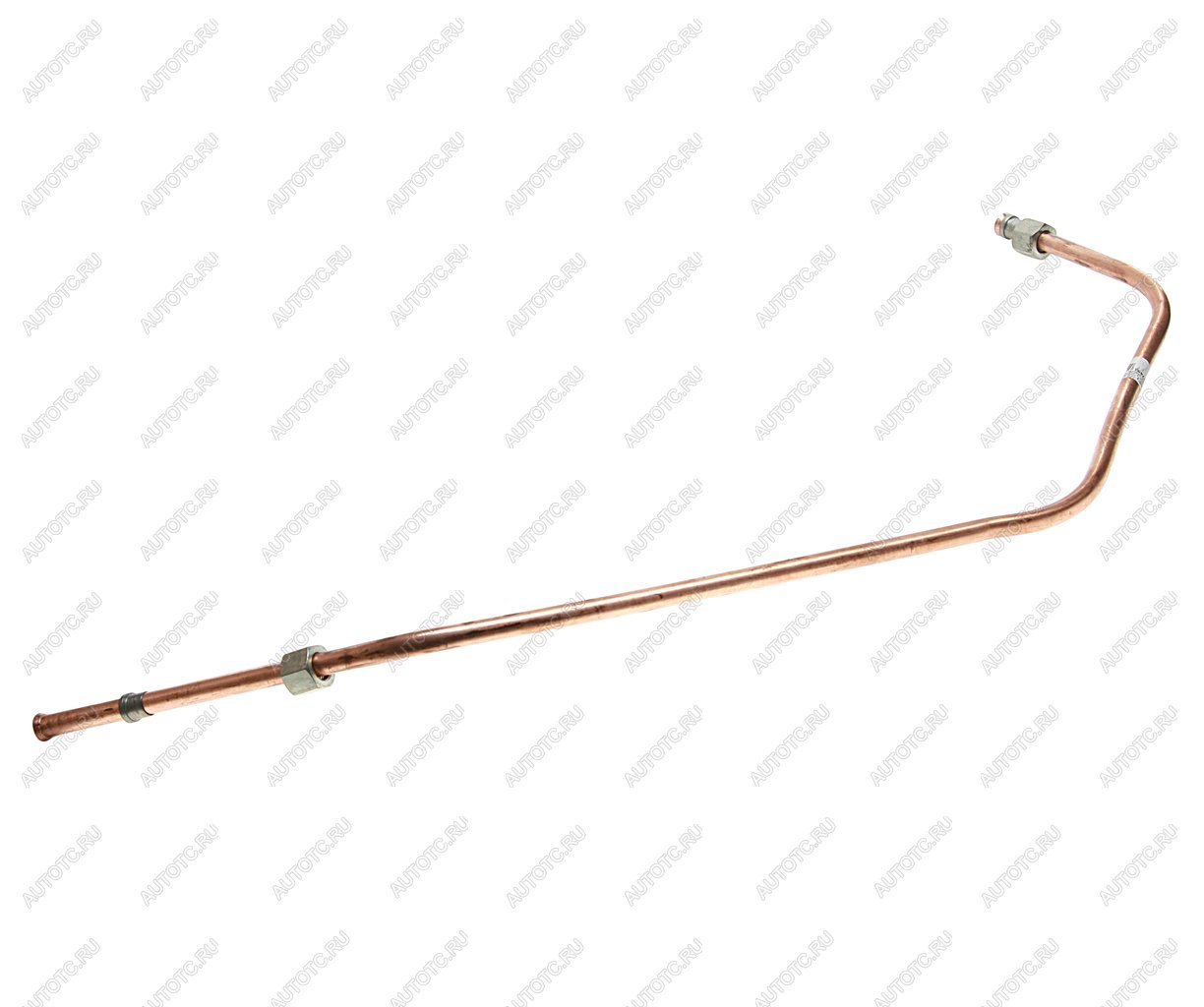 1 329 р. Трубка ГАЗ-3309,33096 ЕВРО-3 тормозная (от муфты к муфте) (ОАО ГАЗ) GAZ 3309-3506206  с доставкой в г. Вологда
