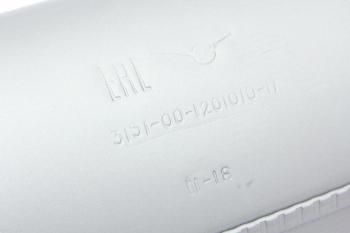 3 999 р. Глушитель УАЗ-3151,3741 НО (ОАО УАЗ) UAZ 315100-1201010-11  с доставкой в г. Вологда. Увеличить фотографию 4