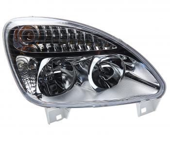 Фара блок ГАЗ-3302,2217,33104 правая НО (пластиковый рассеиватель) (AUTOMOTIVE LIGHTING) (ОАО ГАЗ) GAZ аlru.676512.112