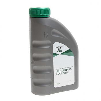 Антифриз зеленый -40C 1кг G12 упаковка (ОАО УАЗ) UAZ 000000-4734016-00
