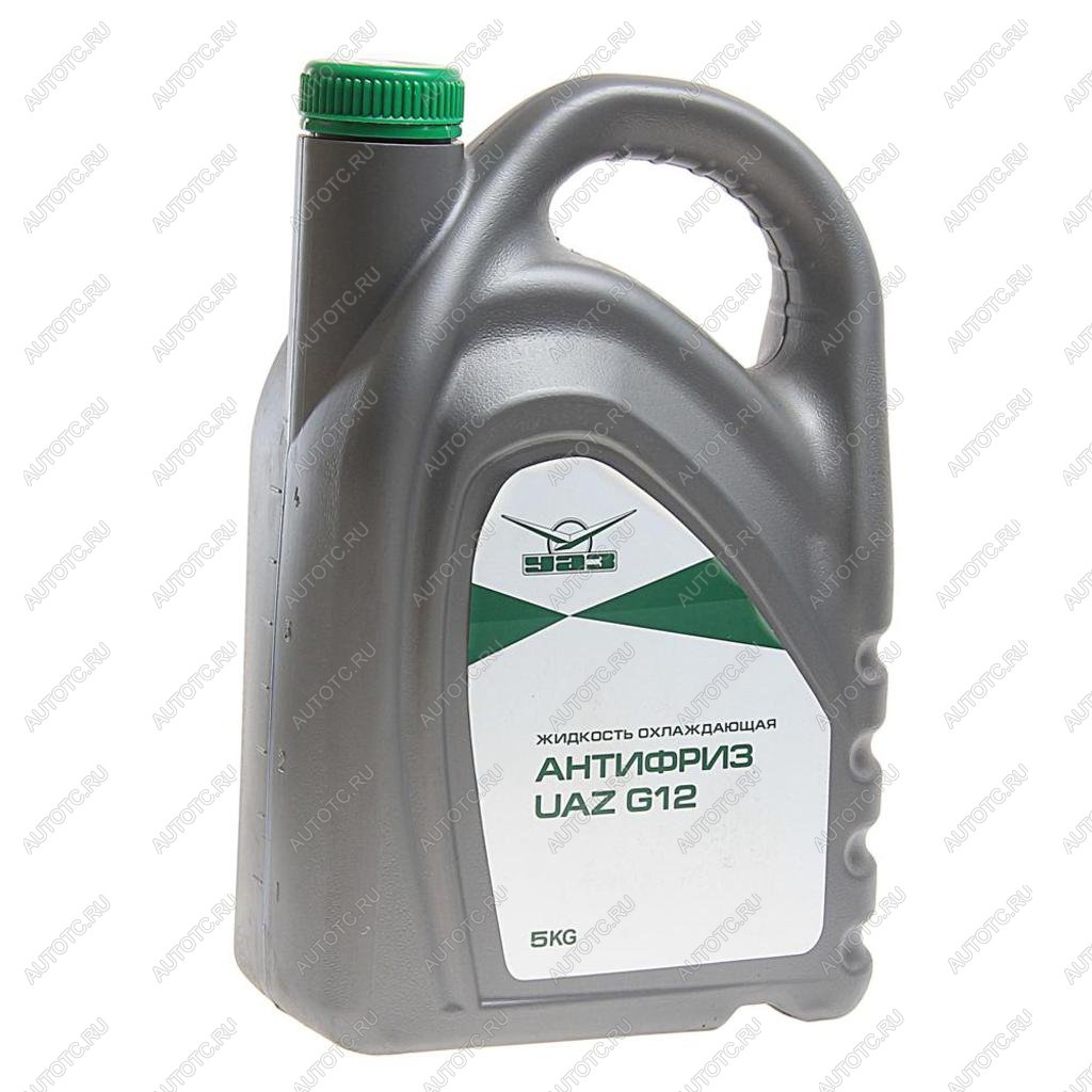 2 159 р. Антифриз зеленый -40C 5кг G12 упаковка (ОАО УАЗ) UAZ 000000-4734017-00  с доставкой в г. Вологда
