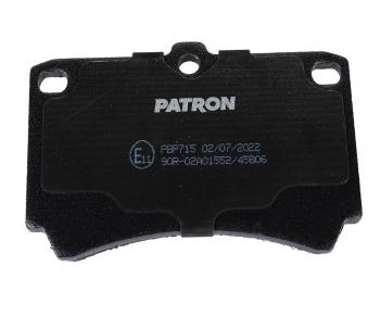 1 249 р. Колодки тормозные передние (4шт.) PATRON Mazda 121 (1996-2003)  с доставкой в г. Вологда. Увеличить фотографию 3