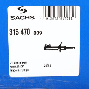 5 999 р. Амортизатор FORD Focus 3 передний правый SACHS SACHS 315470  с доставкой в г. Вологда. Увеличить фотографию 3