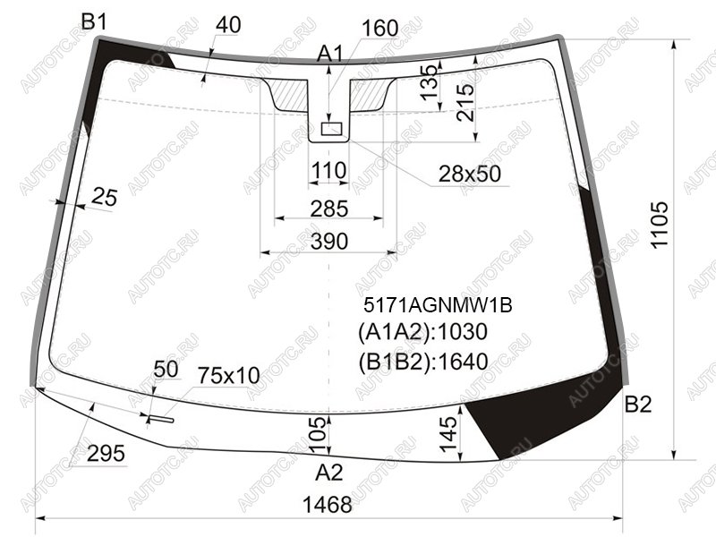 10 449 р. Стекло лобовое (Датчик дождя Молдинг) Mazda CX-7 06-12 FUYAO 5171AGNMW1B  с доставкой в г. Вологда