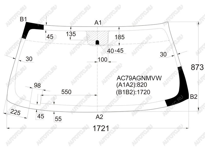 6 849 р. Стекло лобовое (Датчик дождя/ Молдинг) Chevrolet Tahoe 06-14 / Cadillac Escalade 06-15 / Chevrolet S FUYAO AC79AGNMVW, ac79agnmvw FUYAO AC79AGNMVW  с доставкой в г. Вологда