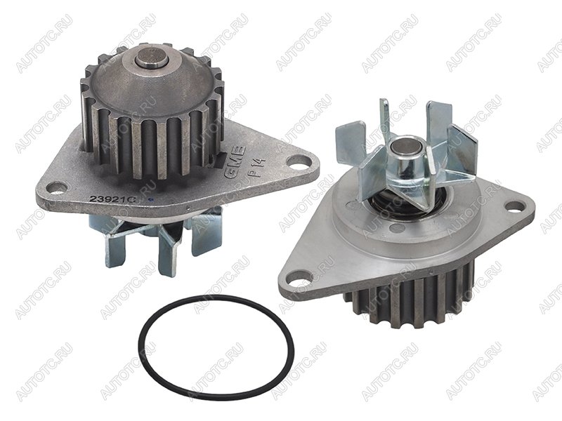 1 669 р. Насос водяного охлаждения CIT BERLINGO 96-08C3PEU PARTNER 96-071007206207306307 (с прокладко GMB GWP-14A  с доставкой в г. Вологда