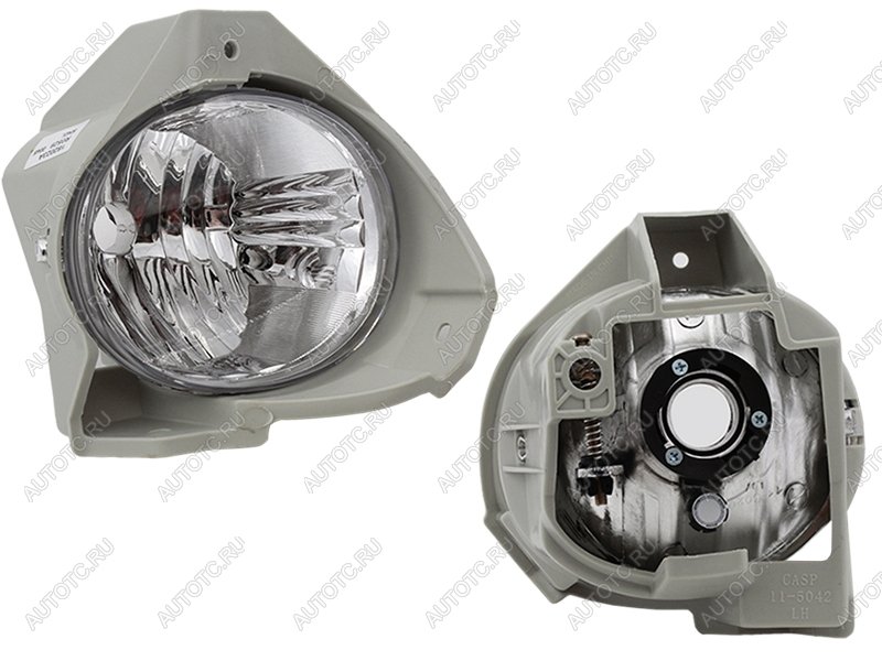 2 999 р. Левая противотуманная фара SAT  Toyota Hilux  AN10,AN20 (2008-2011) 1-ый рестайлинг  с доставкой в г. Вологда