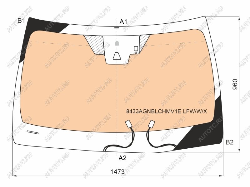 33 749 р. Стекло лобовое (Обогрев полный/ Камера/ Датчик дождя) Lexus ES 18-21 XYG 8433AGNBLCHMV1E LFW/W/X, 8433agnblchmv1elfwwx XYG 8433AGNBLCHMV1E LFW/W/X  с доставкой в г. Вологда