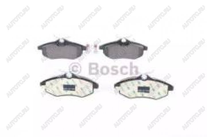 2 479 р. Колодки тормозные передние (4шт.) BOSCH CITROEN C2 (2003-2009)  с доставкой в г. Вологда