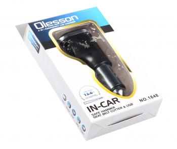 489 р. Устройство зарядное в прикуриватель 2USB 12V OLESSON OLESSON no.1648  с доставкой в г. Вологда. Увеличить фотографию 4