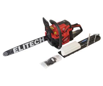 13 799 р. Бензопила 3.3 л.с. 45см 72 зуба ELITECH ELITECH пб 5833c  с доставкой в г. Вологда. Увеличить фотографию 2