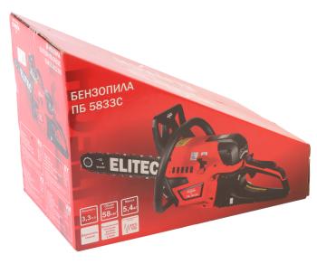 13 799 р. Бензопила 3.3 л.с. 45см 72 зуба ELITECH ELITECH пб 5833c  с доставкой в г. Вологда. Увеличить фотографию 6