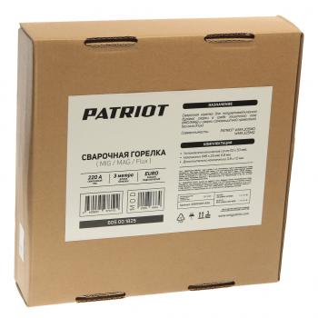 5 449 р. Горелка газовая для полуавтоматического сварочного аппарата 3м PATRIOT PATRIOT 605001825  с доставкой в г. Вологда. Увеличить фотографию 3