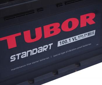 13 849 р. Аккумулятор TUBOR Standart 100Ач TUBOR 6ст100(1)  с доставкой в г. Вологда. Увеличить фотографию 3