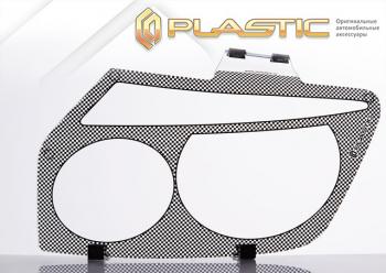 2 159 р. Защита фар CA-Plastic  Honda Inspire  3 (1998-2003) UA4, UA5 дорестайлинг, UA4, UA5 рестайлинг (серия Шелкография черная)  с доставкой в г. Вологда. Увеличить фотографию 2