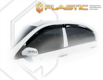 1 999 р. Дефлектора окон CA-Plastic  Lifan Solano (2016-2025)  дорестайлинг (Classic прозрачный)  с доставкой в г. Вологда. Увеличить фотографию 2