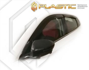 2 099 р. Дефлектора окон CA-Plastic Changan CS55 Plus (2021-2025) (серия Classic полупрозрачный)  с доставкой в г. Вологда. Увеличить фотографию 2