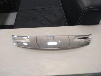 Дефлектор капота CA-Plastiс Toyota Alphard  H20 (2008-2011) дорестайлинг (серия Хром серебро)