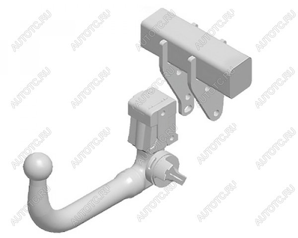 22 699 р. Фаркоп (подходит для SUV, только 2 Wheel Drive) Auto-Hak Nissan Juke 1 YF15 рестайлинг (2014-2020) (стальной, шар V (A40V, W5))  с доставкой в г. Вологда