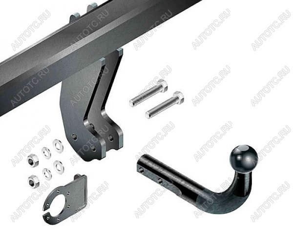 22 699 р. Фаркоп (условно-съемное крепление шара) Galia Toyota Avensis T270 седан дорестайлинг (2008-2011) (оцинкованный, шар A (F20))  с доставкой в г. Вологда