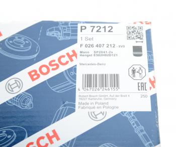 3 789 р. Фильтр масляный MERCEDES Actros BOSCH BOSCH f026407212  с доставкой в г. Вологда. Увеличить фотографию 5
