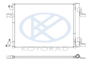 CRUZE (ORLANDO 10-ASTRA 09- ) КОНДЕНСАТОР КОНДИЦ (KOYO) BodyParts cvcrz09-930