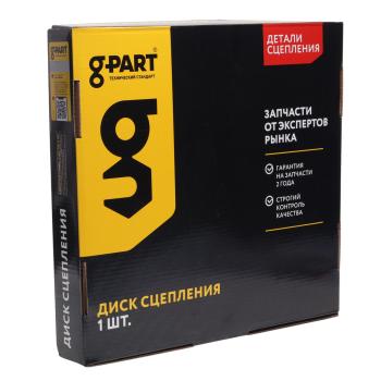 3 689 р. Диск сцепления ГАЗ-53 ЗМЗ-511,513 G-PART (ОАО ГАЗ) G-PART gp.10690037  с доставкой в г. Вологда. Увеличить фотографию 4