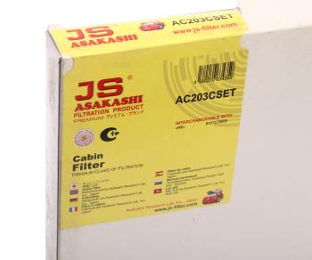 1 339 р. Фильтр воздушный салона PEUGEOT Partner (M49) JS ASAKASHI JS ASAKASHI ac203cset  с доставкой в г. Вологда. Увеличить фотографию 7