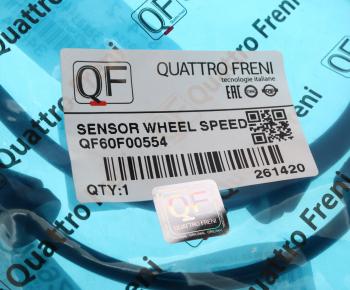 2 199 р. Датчик АБС NISSAN X-Trail колеса переднего QUATTRO FRENI QUATTRO FRENI qf60f00554  с доставкой в г. Вологда. Увеличить фотографию 4