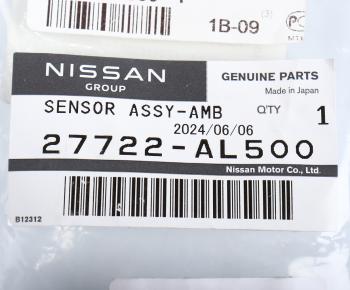 2 259 р. Датчик температуры воздуха NISSAN Teana (08-) OE NISSAN 27722al500  с доставкой в г. Вологда. Увеличить фотографию 4