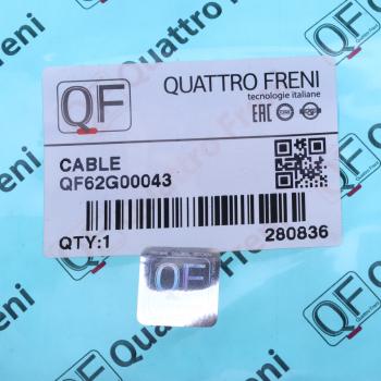 1 029 р. Трос капота VW Polo (11-) задний QUATTRO FRENI QUATTRO FRENI qf62g00043  с доставкой в г. Вологда. Увеличить фотографию 4