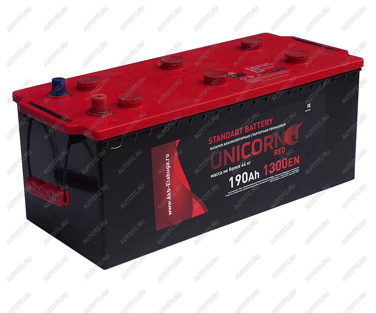 20 699 р. Аккумулятор UNICORN Red 190Ач UNICORN 6ст190(4)  с доставкой в г. Вологда