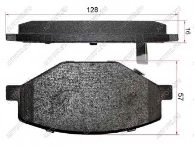 2 859 р. Колодки тормозные передние (4шт.) SANGSIN Geely Coolray SX11 дорестайлинг (2018-2023)  с доставкой в г. Вологда