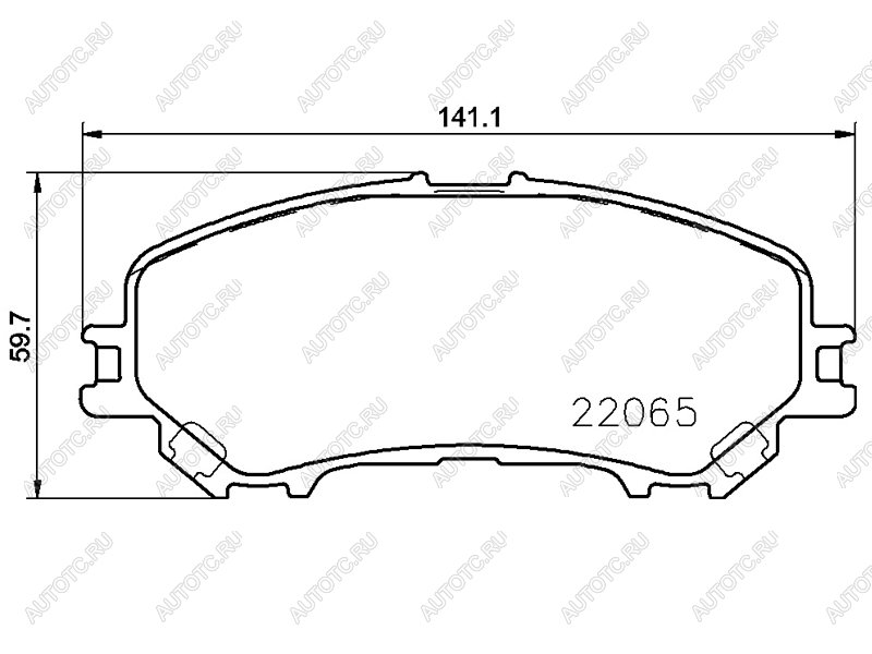 3 099 р. Колодки тормозные перед NISSAN X-TRAIL T32QASHQAI J11 BREMBO P56100  с доставкой в г. Вологда
