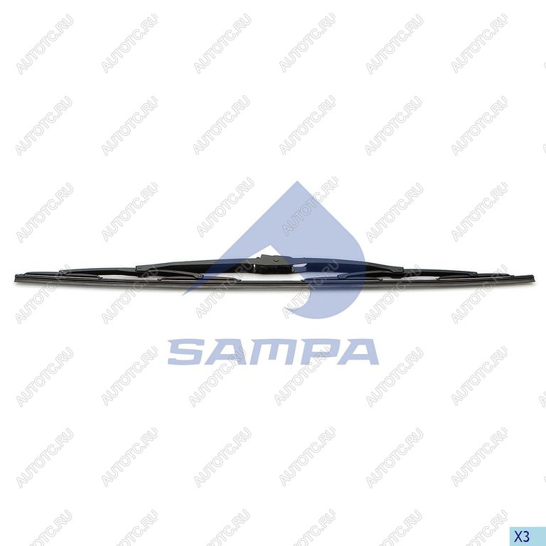419 р. Щетка стеклоочистителя IVECO MAN MERCEDES VOLVO 650мм каркасная SAMPA SAMPA 202.142  с доставкой в г. Вологда