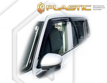 1 999 р. Дефлектора окон CA-Plastic  Toyota Roomy  M900A,M910A (2020-2025) рестайлинг (серия Classic полупрозрачный)  с доставкой в г. Вологда. Увеличить фотографию 2