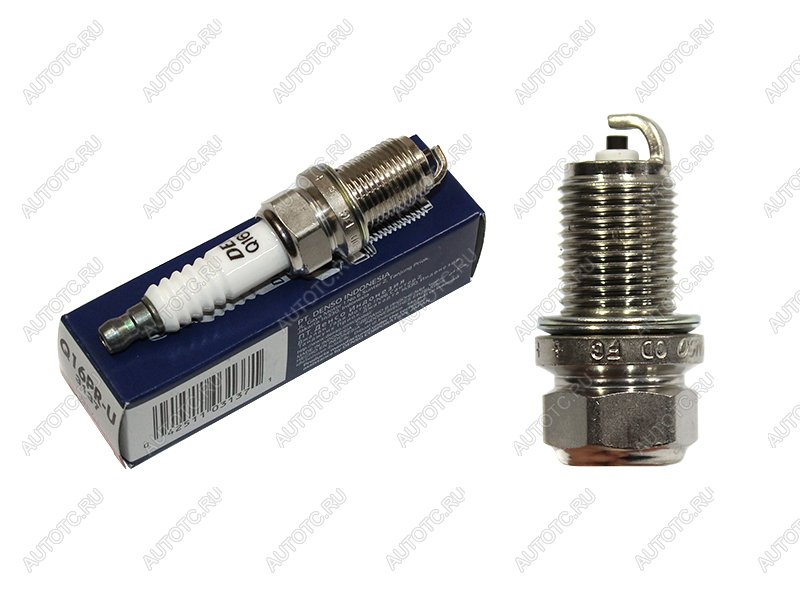 329 р. Свеча зажигания RENAULT CLIO/MEGANE/SKODA FELICIA 1.2/1/3/1.4/1.6 90- DENSO Q16PRU, q16pru DENSO Q16PRU  с доставкой в г. Вологда