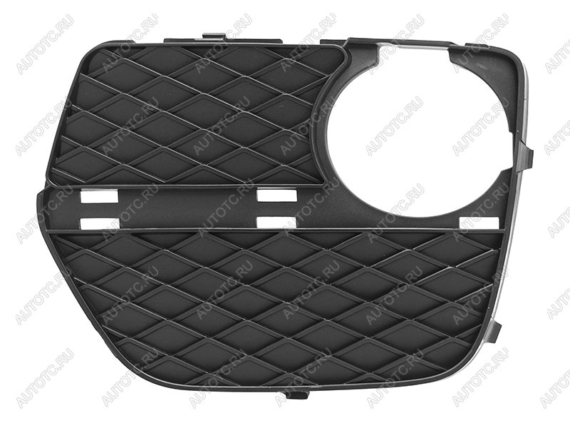 739 р. Левая вставка переднего бампера (с отверстием под ПТФ) SAT  BMW X6  E71 (2012-2014) рестайлинг  с доставкой в г. Вологда