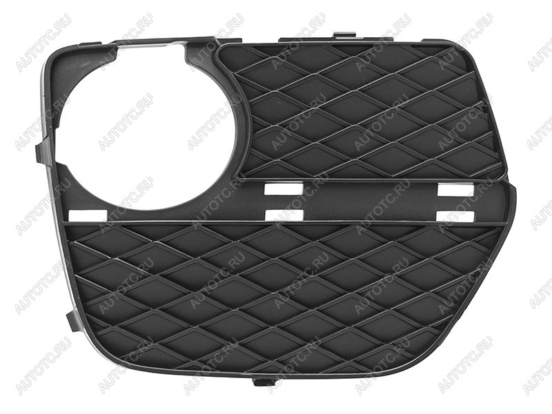 729 р. Правая вставка переднего бампера (с отверстием под ПТФ) SAT BMW X6 E71 рестайлинг (2012-2014)  с доставкой в г. Вологда