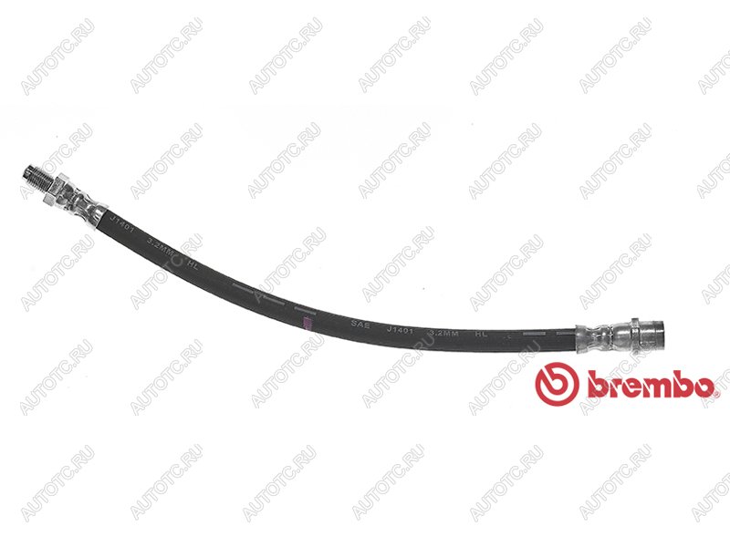 799 р. Шланг тормозной задний MERCEDES C-CLASS W202 93-00W203 00-06 LH=RH BREMBO T50026  с доставкой в г. Вологда