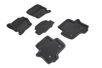 Коврики в салон (3D EVA СОТА ) Seintex Land Rover Discovery 4 L319 (2009-2016) (черный)