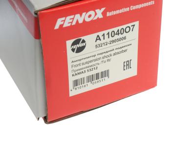 3 499 р. Амортизатор КАМАЗ,ПАЗ-3205 275460 FENOX FENOX a11040o7  с доставкой в г. Вологда. Увеличить фотографию 3