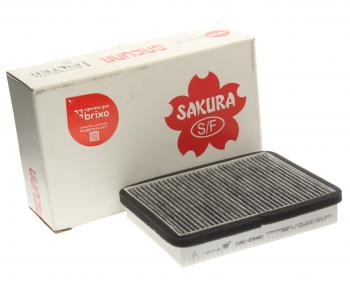 Фильтр воздушный салона ВАЗ-2110-2112 угольный SAKURA SAKURA cac25040